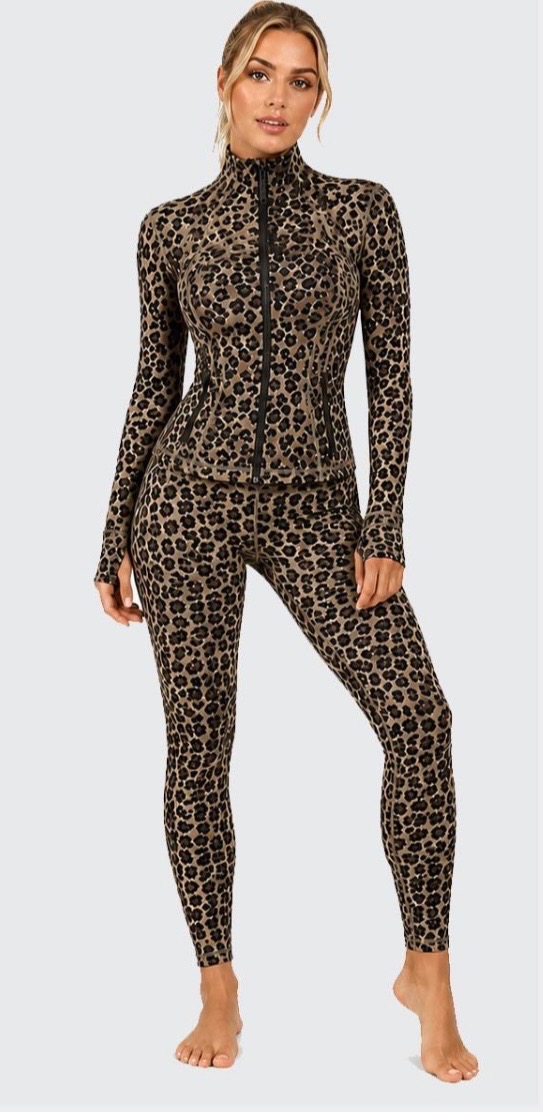 Women's Leopard Activewear Set